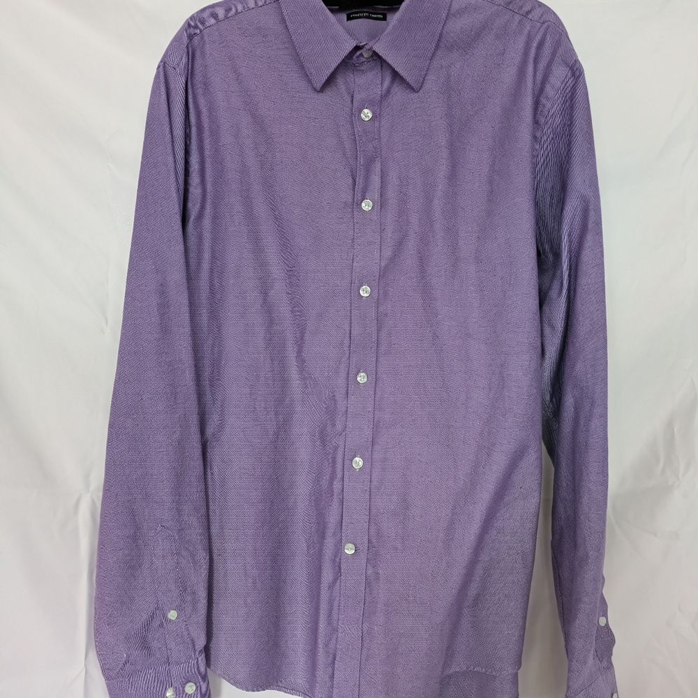 Tommy Hilfiger Lavender Button Down Shirt